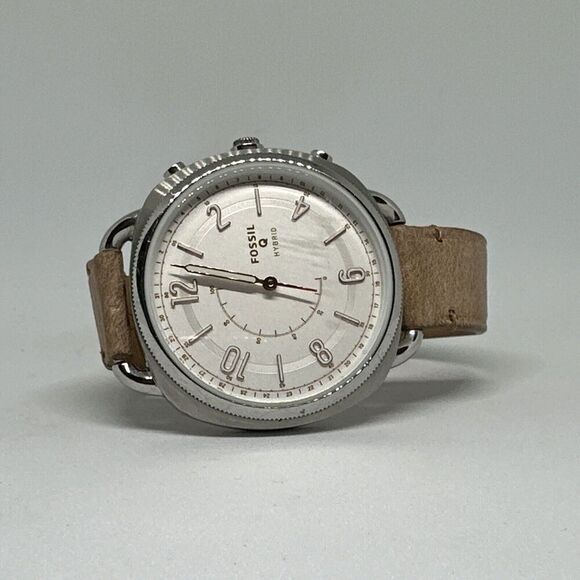 Fossil Accomplice FTW1200 Women Sand Straps Analog Dial Hybrid Smartwatch HME314 - Picture 6 of 11